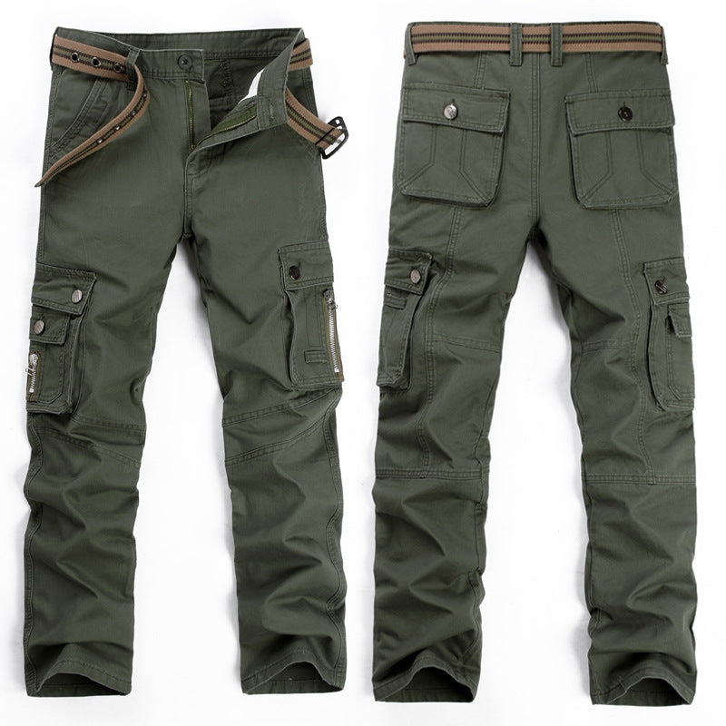 Multi-pocket casual pants outdoor sports overalls - Blue Force Sports