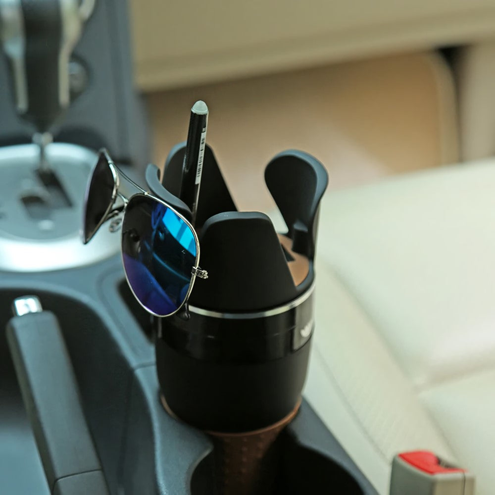 Multifunktionaler Auto-Organizer: Getränkehalter, Telefonständer und Aufbewahrungstasche