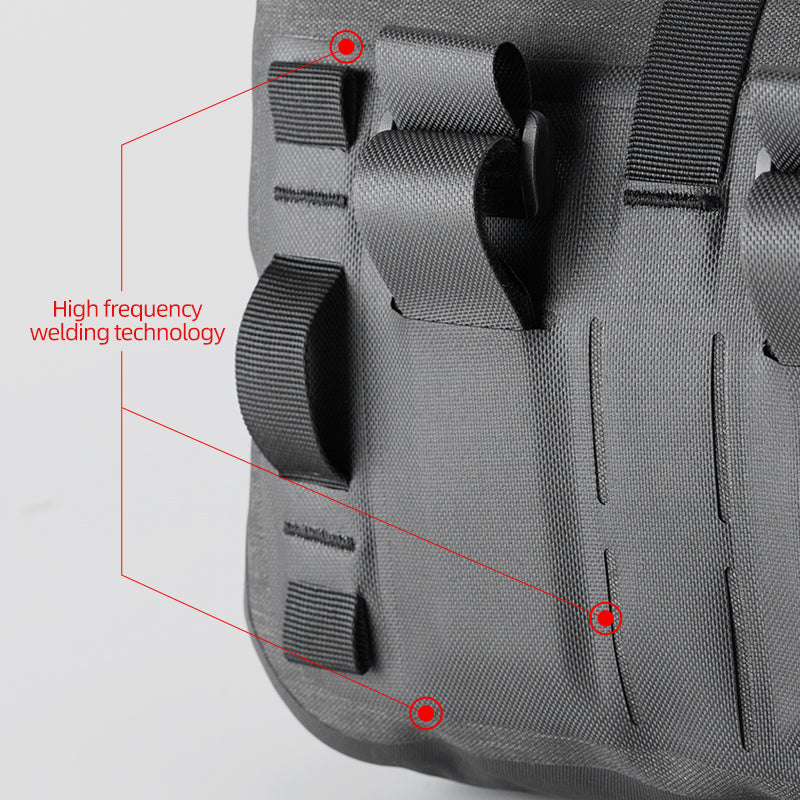 Bolsa impermeable para manillar de bicicleta, de gran capacidad, de 5 a 6 l