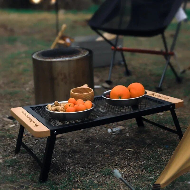 Mesa plegable portátil ultraligera para acampar y hacer picnics
