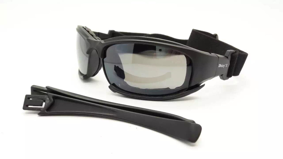 Daisy x7 glasses tactical goggles bicycle glasses CS tactical army fan glasses - Blue Force Sports