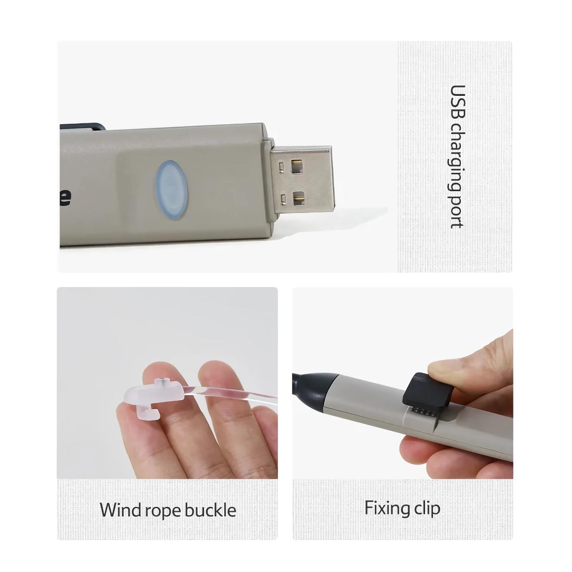 Wasserdichtes USB-Lichterseil für Outdoor-Camping