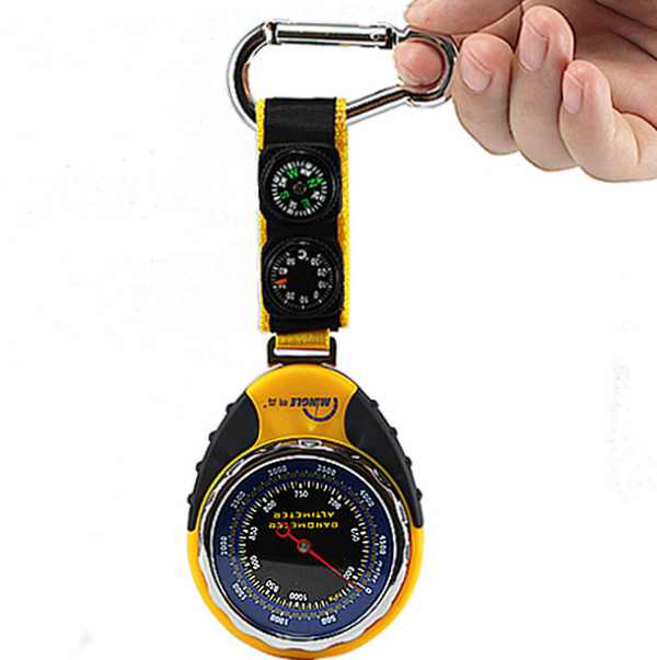 Outdoor travel multi-function pointer altimeter barometer altitude table BKT381 portable mountaineering - Blue Force Sports