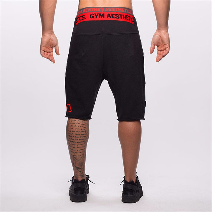 Muscle fitness Summer Shorts brothers Dr. sports pants five running training pants one generation - Blue Force Sports