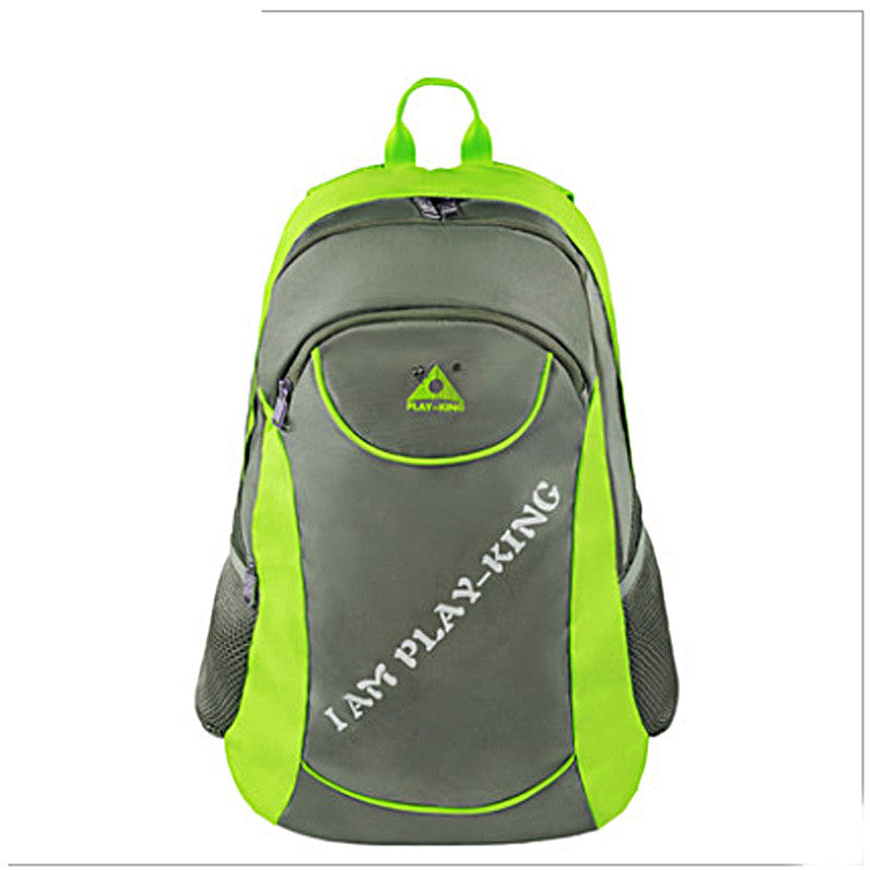 Outdoor Backpack Hiking Camping Trekking Travel Shoulder Bag Multi-functional Large Capacity Camping Bag Folding Chairs - Blue Force Sports
