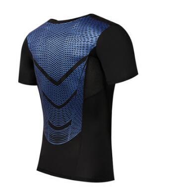 Men Pants Set MMA Long Sleeve T-shirt Men's Compression Shirts - Blue Force Sports