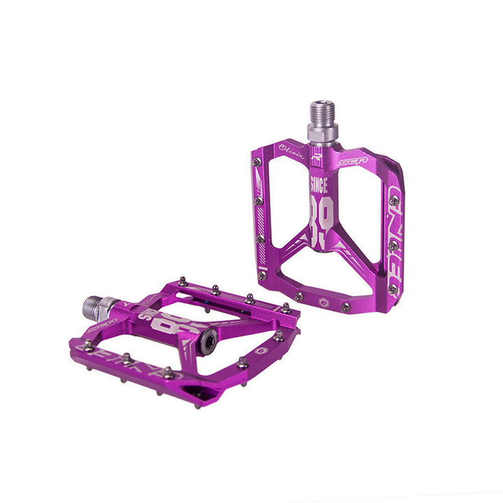 Bicycle Pedals, Mountain Bike Pedals, Large And Comfortable Aluminum Alloy Pedals, UD Bearing - Blue Force Sports