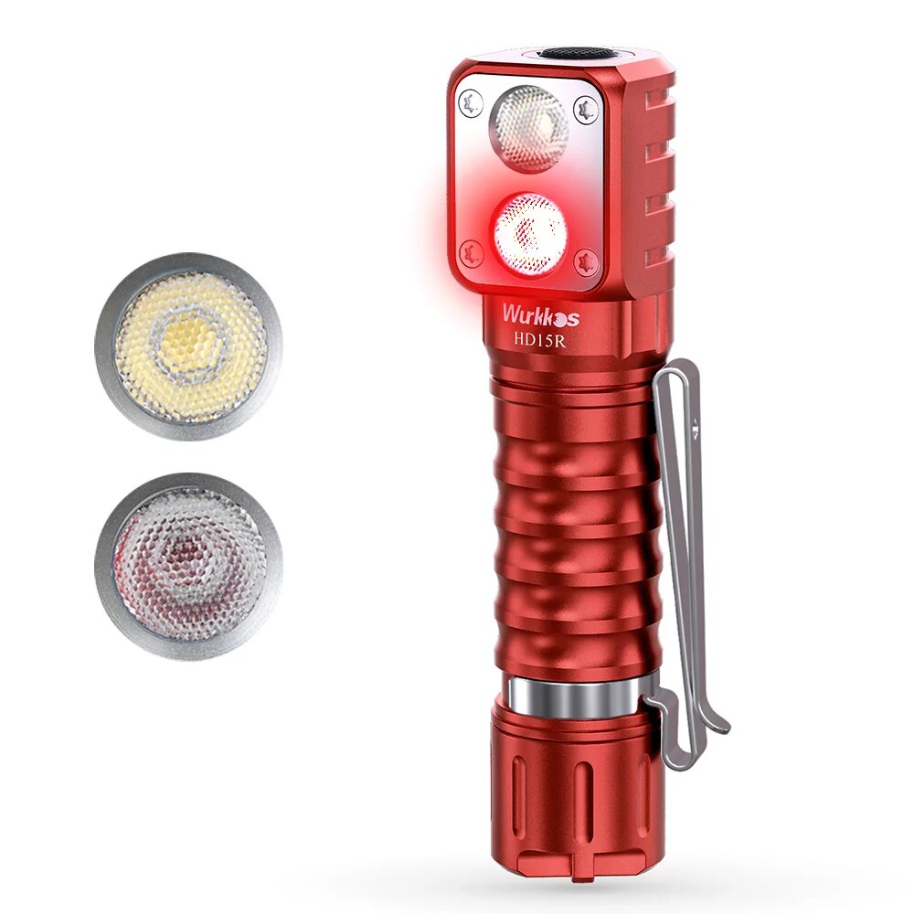 Wiederaufladbare Stirnlampe HD15R/HD15: Ihr ultimativer Begleiter im Freien