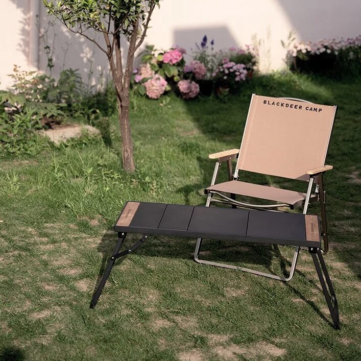 Tragbarer Camping-Klapptisch