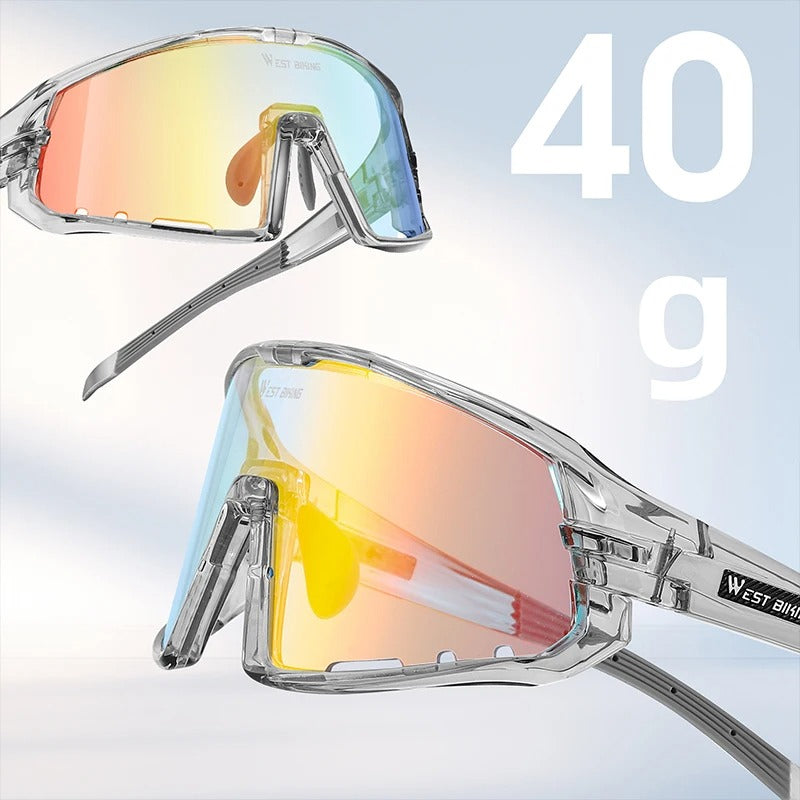 Photochrome Fahrradsonnenbrille