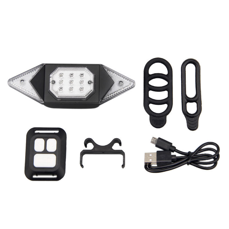 USB rechargeable bicycle turn signal - Blue Force Sports