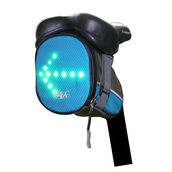 Bicycle wireless remote control LED luminous warning light - Blue Force Sports