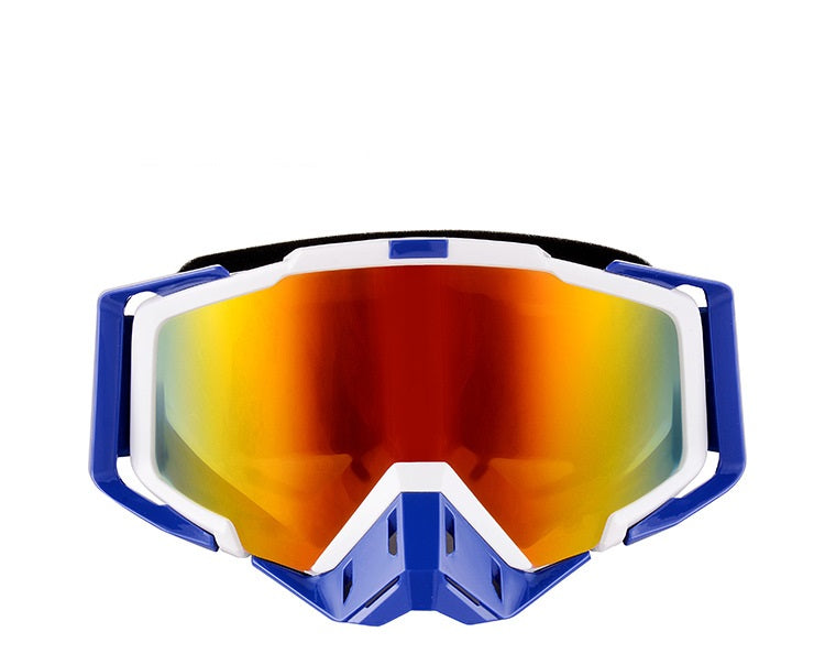 Motorcycle riding cross-country goggles - Blue Force Sports