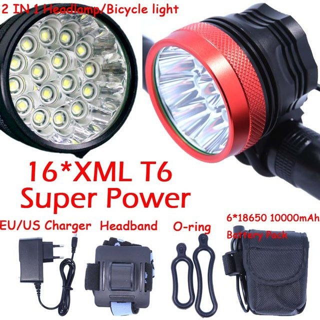 Bicycle headlight - Blue Force Sports
