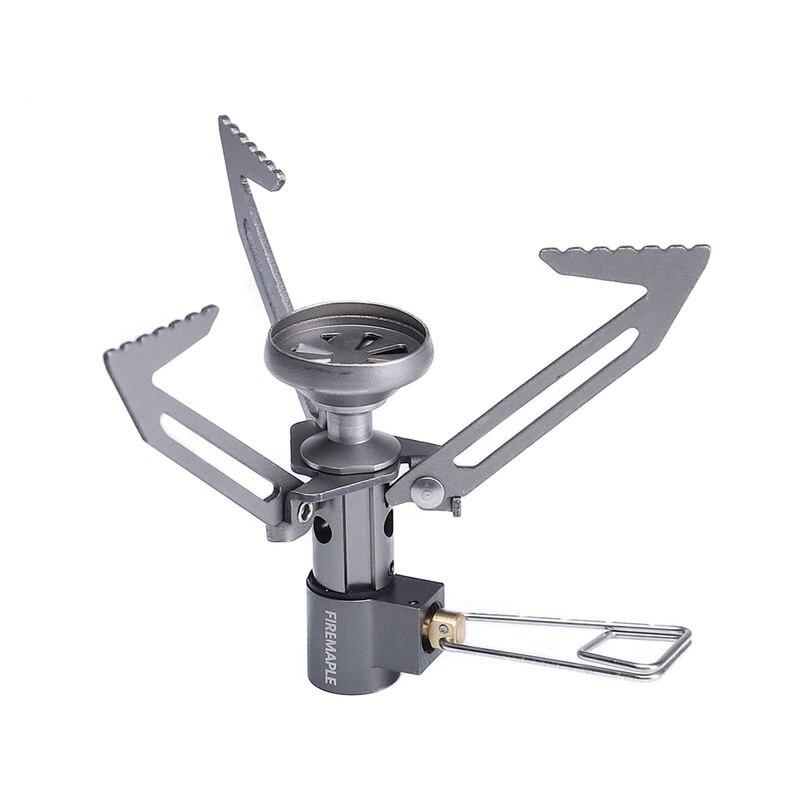Ultraleichter Mini-Gaskocher aus Titan für Camping und Outdoor-Aktivitäten