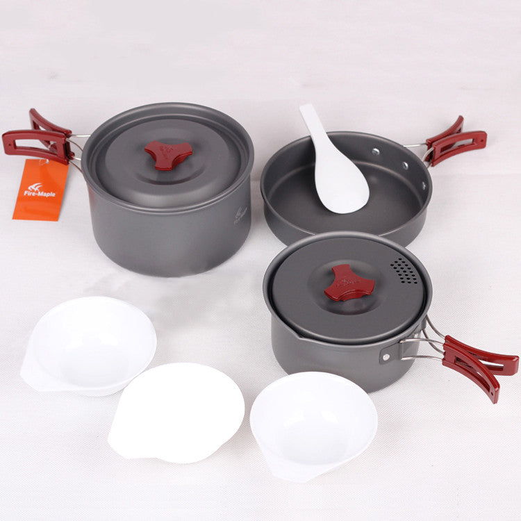 Picnic cookware set camping pot set camping pot - Blue Force Sports