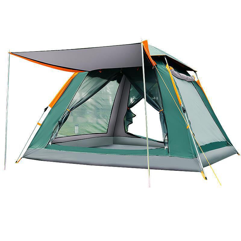 Fully Automatic Speed Beach Camping Tent Rain Proof Multi Person Camping - Blue Force Sports