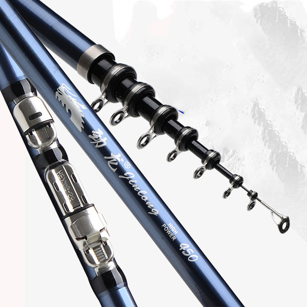 Full Carbon Rock Fishing Rod Rock Rod Hand And Sea Dual-Purpose Rod Sea Rod - Blue Force Sports
