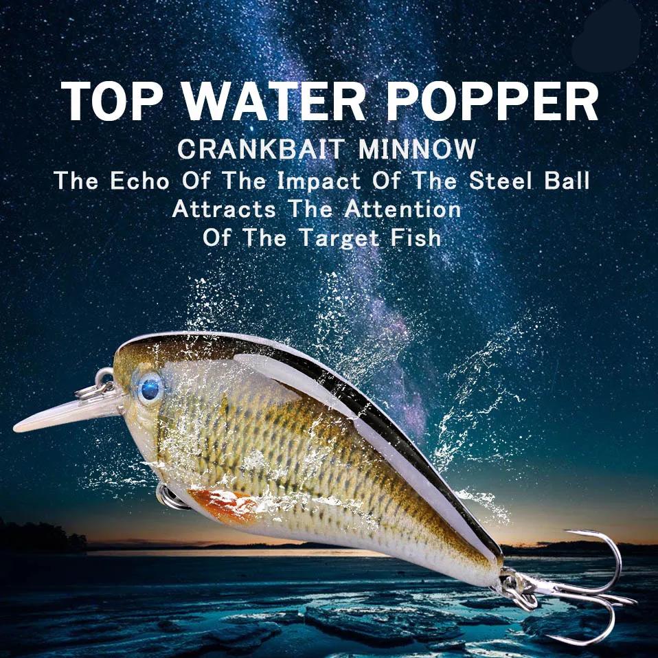 Crankbait Minnow Fishing Lure
