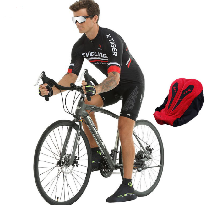 Men's Summer Quick Drying Breathable Lycra Cycling Shorts - Blue Force Sports