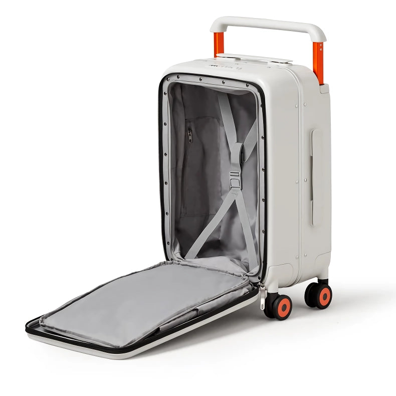 Luxury Wide Handle 20 Inch Carry-On Trolley Case