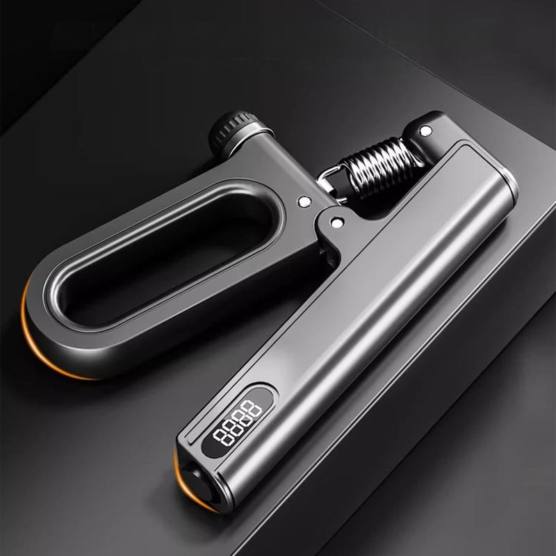Elektronischer Handgriff-Krafttrainer mit Zähler - Fitness-Armtrainer für Handgelenk- und Fingertraining