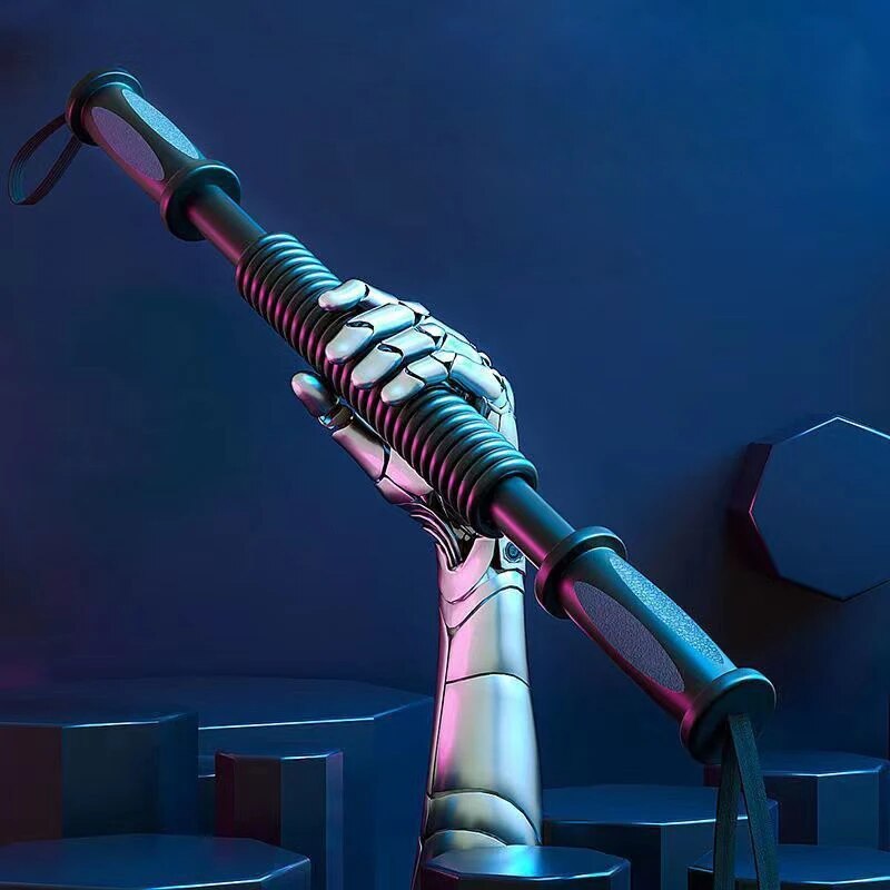 Einstellbarer Armtrainer mit Federwiderstand für Brust- und Armkraft