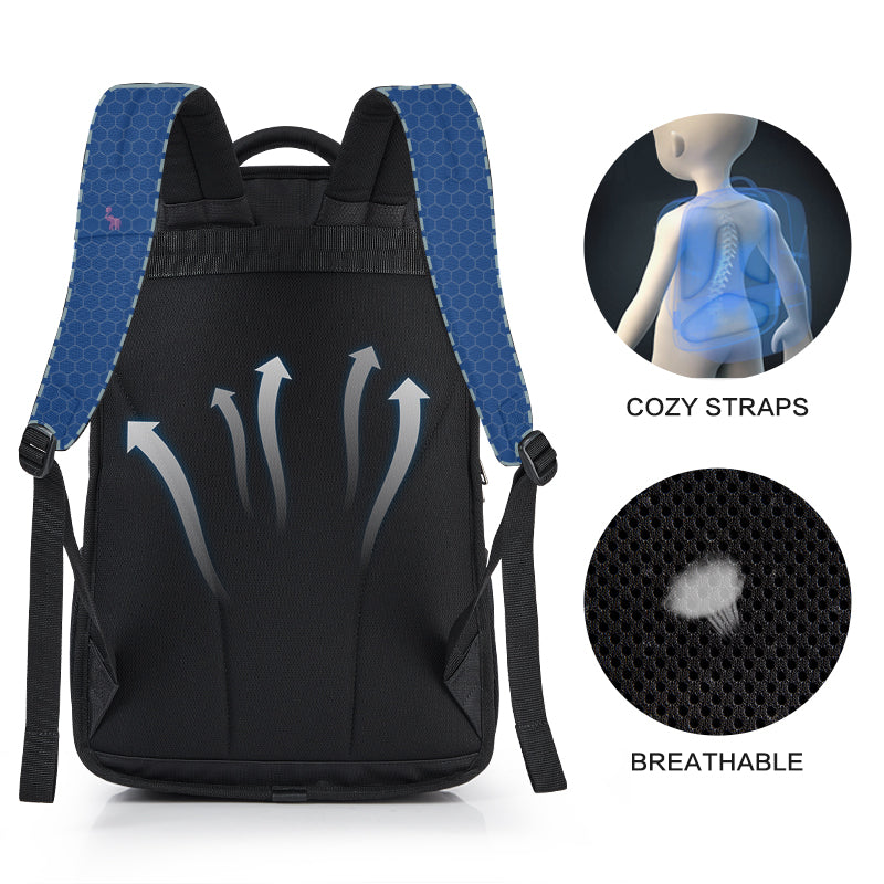 Wasserdichter 29-Liter-Laptop-Rucksack mit ergonomischen Schultergurten