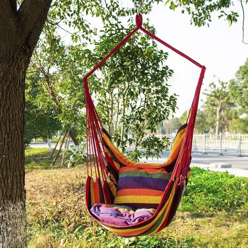 Outdoor Leisure Swing Hanging Chair Indoor Rocking Chair Hammock Wholesale Order - Blue Force Sports