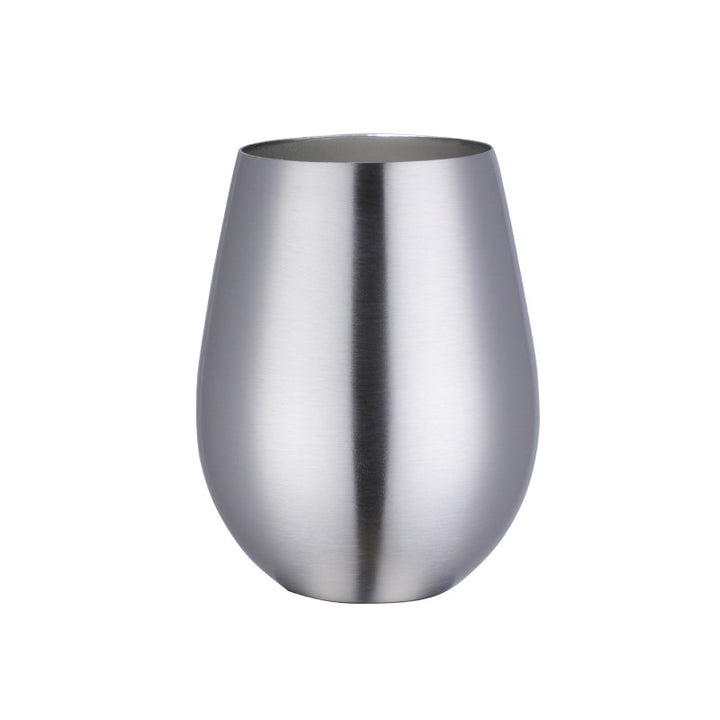 304 Stainless Steel Beer Jar Round Color Cup Bar Restaurant Home Cold Drink Cup - Blue Force Sports