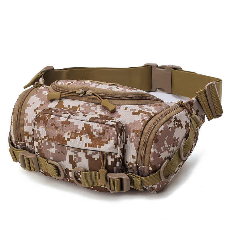 Tactical Waist Bag Water Resistant Multi-Purpose EDC Waist Pack - Blue Force Sports