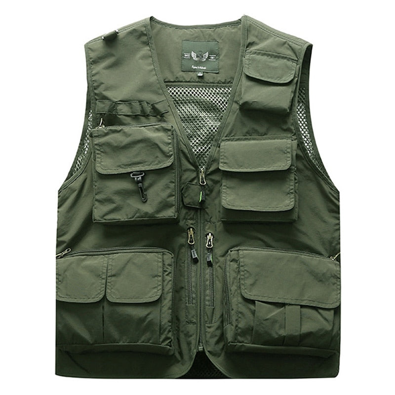 Multi-pocket fishing vest - Blue Force Sports