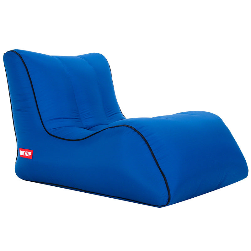 Air Sofa Outdoor Portable Single Inflatable Bed - Blue Force Sports