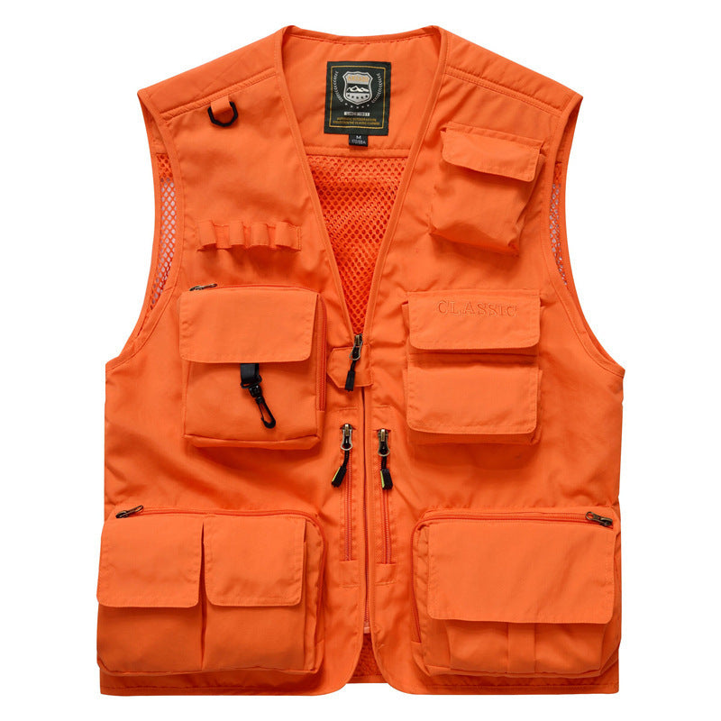 Multi-pocket fishing vest - Blue Force Sports