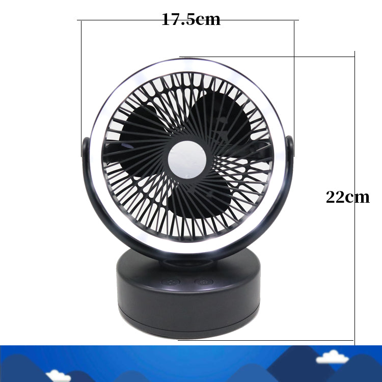 Tent LED fan light - Blue Force Sports