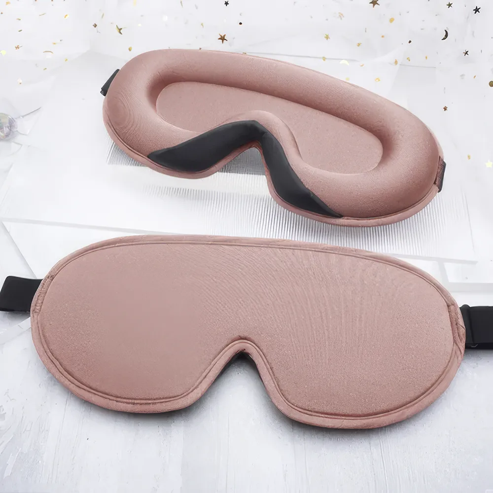 Schlafmaske aus Seide mit 3D-Kontur