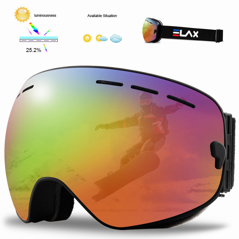 Outdoor Sports Comma Ski Goggles Big Sphere - Blue Force Sports