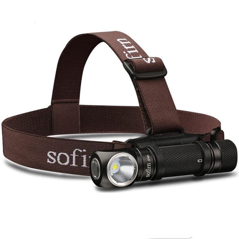 Linterna frontal LED magnética ultrabrillante de 1200 lm