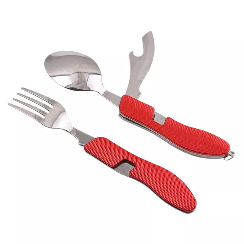 Faltbares Camping-Utensilien-Set