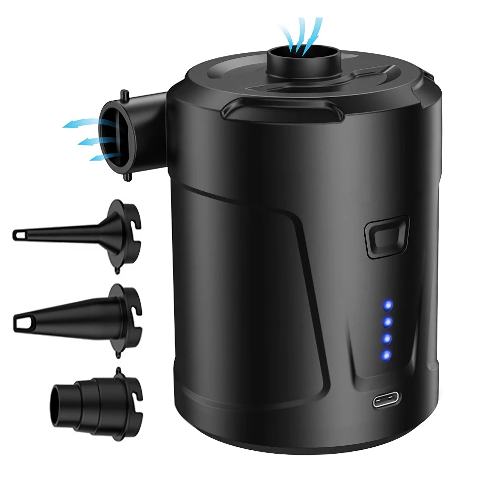 USB Rechargeable Portable Air Pump for Inflatables