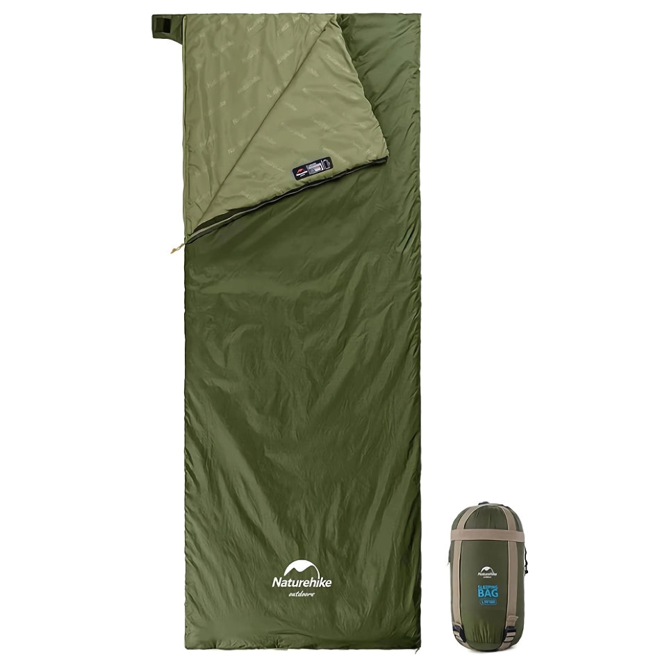 Lightweight Envelope Sleeping Bag for Mild-Weather Camping