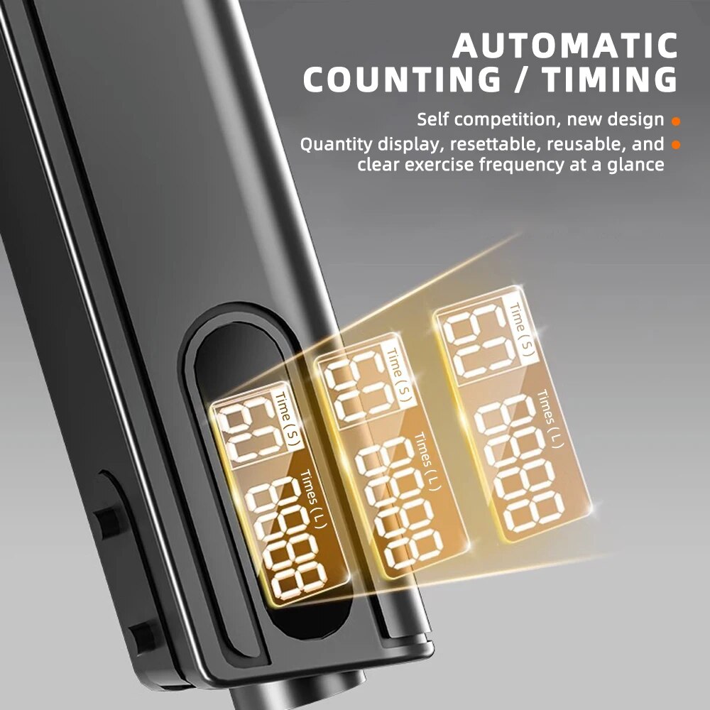 Elektronischer Handgriff-Krafttrainer mit Zähler - Fitness-Armtrainer für Handgelenk- und Fingertraining