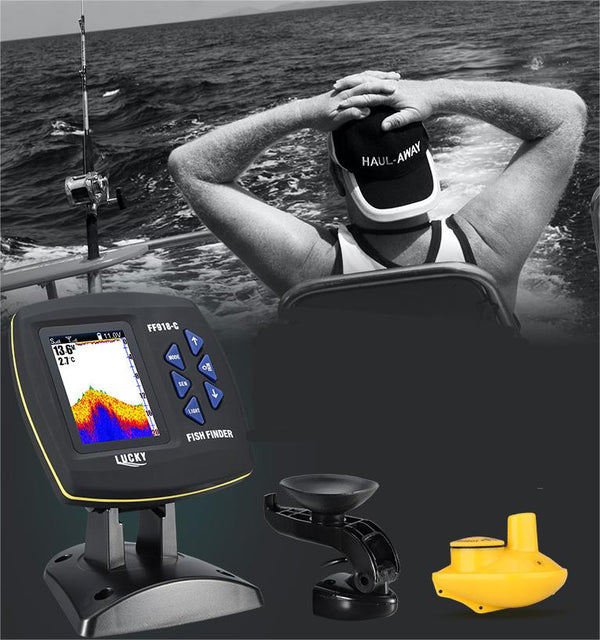 Wireless Sonar Intelligent Muddy Water Vision Outdoor Fishing Gear Fish Finder - Blue Force Sports