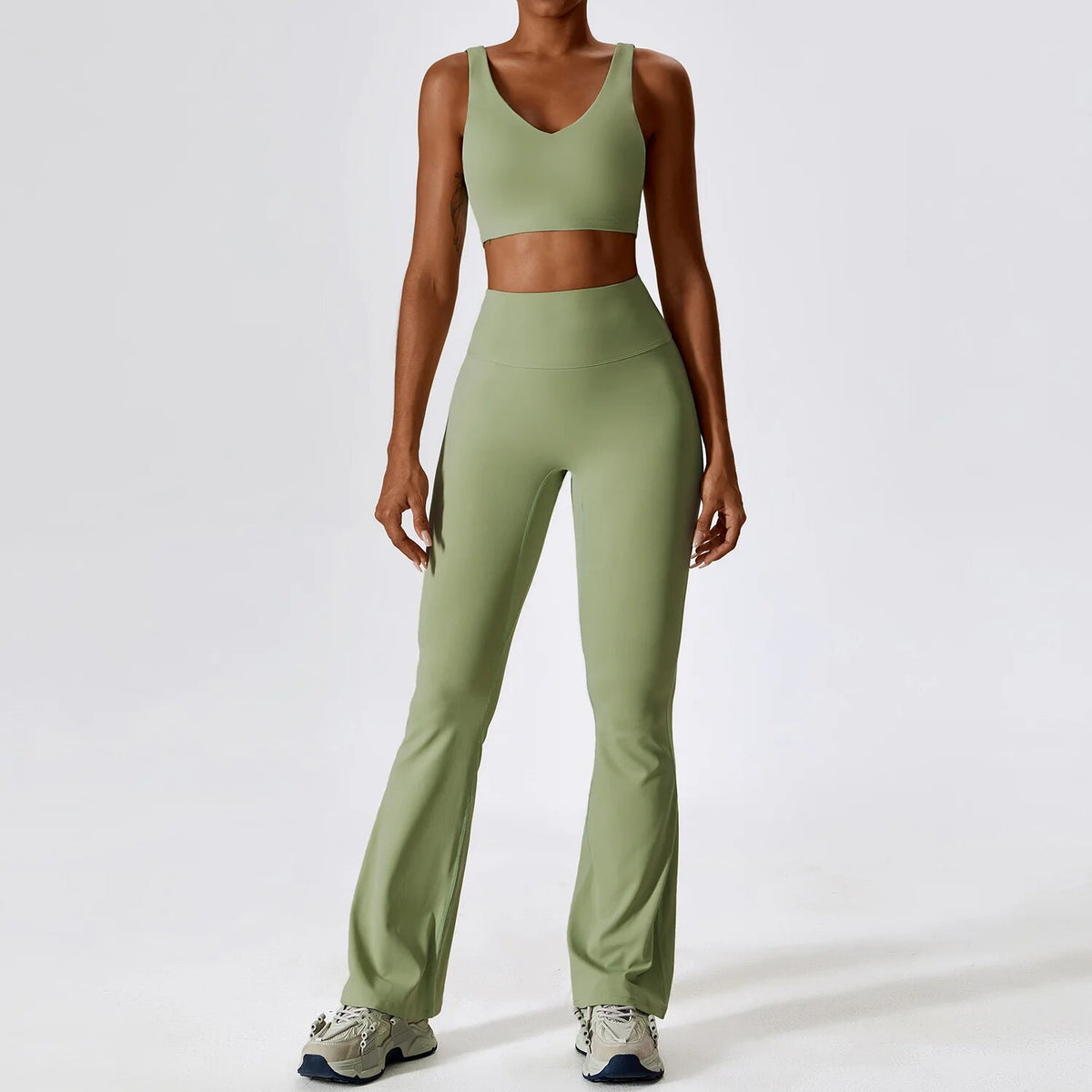 2-teiliger Yoga-Trainingsanzug für Damen