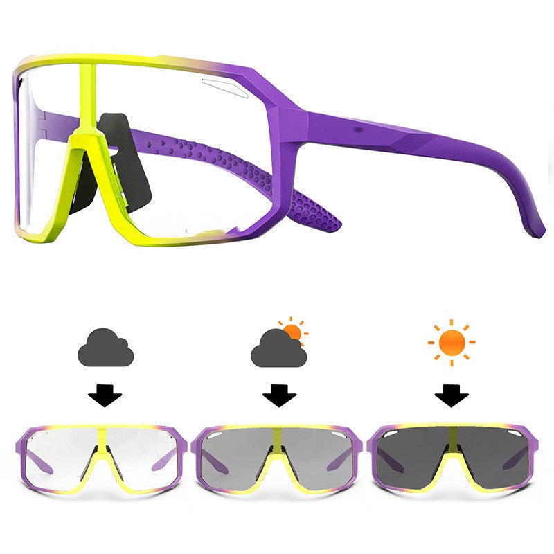 Color Changing Glasses For Riding Day And Night Dual Use - Blue Force Sports