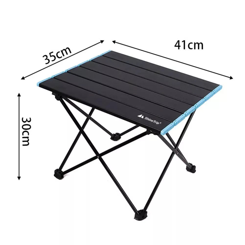 Ultraleichter Klapptisch aus Aluminium