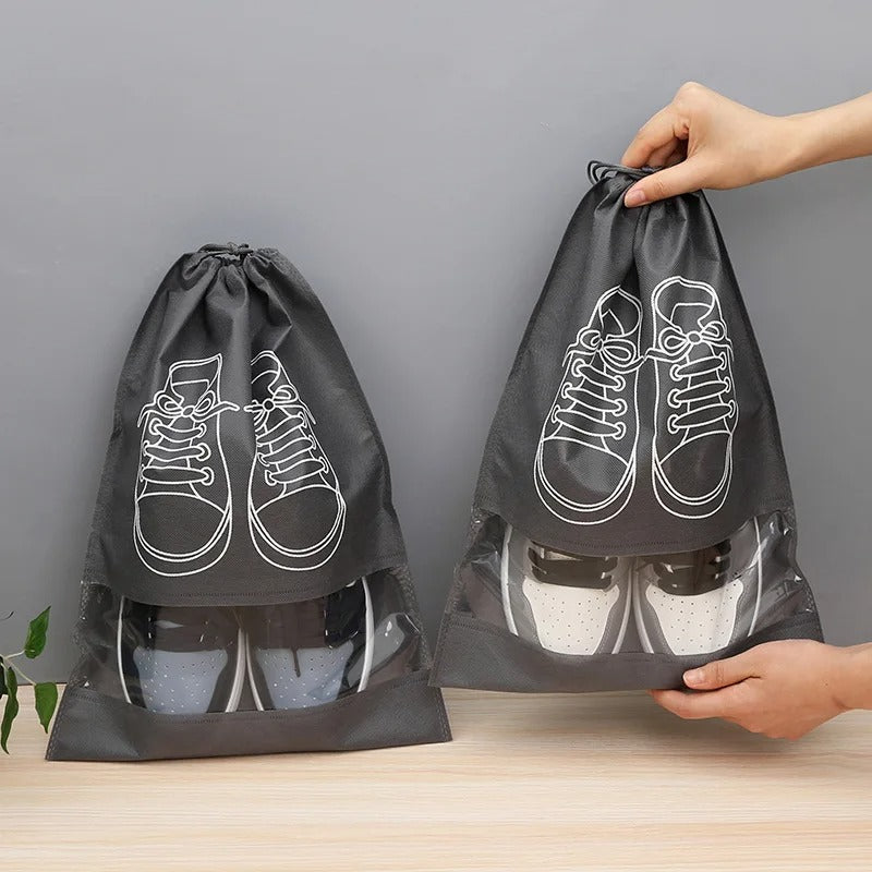 Juego de 5 bolsas organizadoras para guardar zapatos de viaje