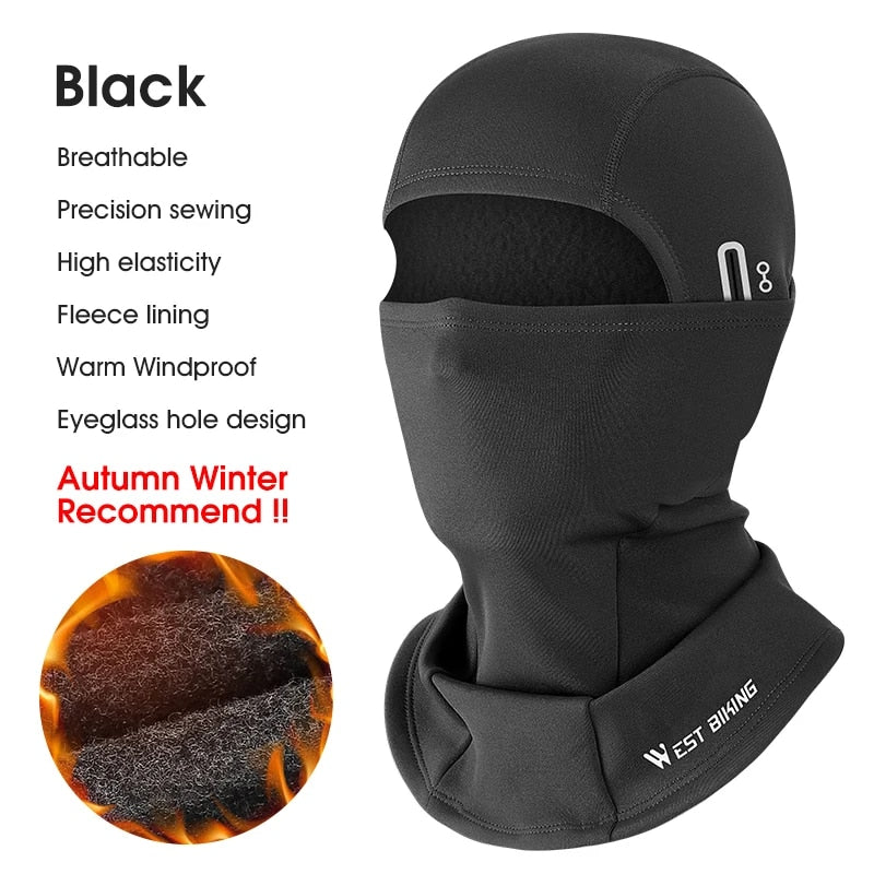 Sturmhaube für den Sommer und Winter, Fahrradmütze, atmungsaktiv, Vollgesichtsschutz für Outdoor-Sport