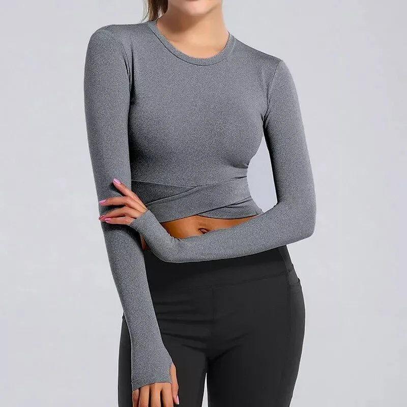 Women's Breathable Sports Crop Top
