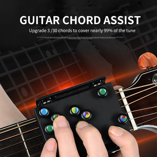 Guitar Trainer Practice Acoustic Guitar Accessories Chord Buddy 21 chords - Blue Force Sports